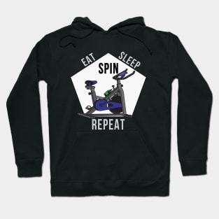 Eat Sleep Spin Repeat Hoodie